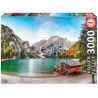 PUZZLE 3000 LAGO BRAIES EN OTOÑO