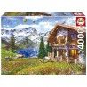 PUZZLE 4000 PZS. HOGAR EN LOS ALPES