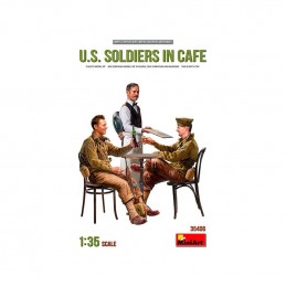 MINIART U.S. SOLDIERS CAFE