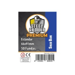 50 FUNDAS OPACAS REVERSO AZUL