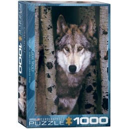 PUZZLE 1000PZ GRAY WOLF