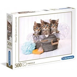 PUZZLE 500 KITTENS AND SOAP