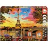 PUZZLE 3000PZ PUESTA DE SOL EN PARIS