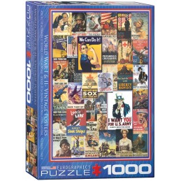 PUZZLE 1000 P. WWI & WWII...