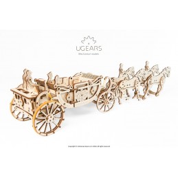 UGEARS MODEL ROYAL CARRIAGE