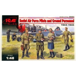 1/48 SOVIET AIR FORCE PILOTS