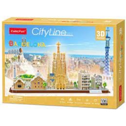 PUZZLE 3D CITY LINE BARCELONA