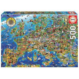 PUZZLE 500 MAPA DE EUROPA